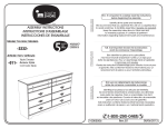 South Shore Furniture 3232011 Instructions / Assembly