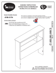 South Shore Furniture 3170098 Instructions / Assembly