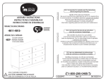 South Shore Furniture 8050009K Instructions / Assembly