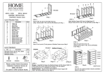 Home Decorators Collection 1325000210 Instructions / Assembly