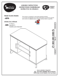 South Shore Furniture 4079629 Instructions / Assembly
