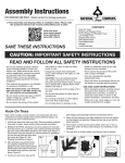 National Tree Company PEPN7-329E-75X Instructions / Assembly