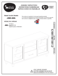 South Shore Furniture 4926662 Instructions / Assembly