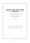Home Decorators Collection 0508020970 Instructions / Assembly