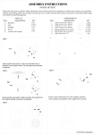 Worldwide Homefurnishings 203-809WT Instructions / Assembly