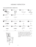 HomeSullivan 401393BK-24[2PC] Instructions / Assembly