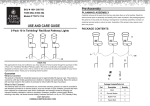 Home Accents Holiday TY273-1114 Instructions / Assembly