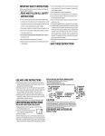 Home Accents Holiday TYT-14048 Use and Care Manual