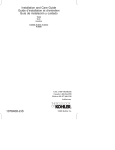 KOHLER K-4641-7 Installation Guide