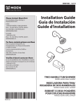 MOEN 82402 Installation Guide