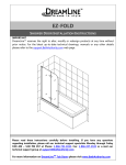 DreamLine SHDR-3636580-EX-01 Installation Guide