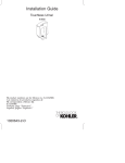 KOHLER K-4915-0 Installation Guide