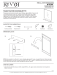 Hembry Creek M-GLASS-30YW Installation Guide