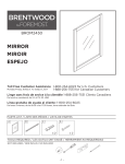 Foremost BROM2430 Installation Guide