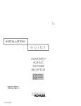 KOHLER K-9548-96 Installation Guide