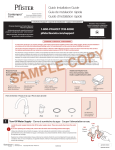 Pfister RT6-5NCC Installation Guide