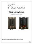 Steam Planet WS102 Instructions / Assembly