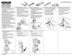 KOHLER K-4368-L-96 Installation Guide