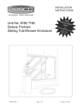 Basco 7150-44TCLOR Installation Guide