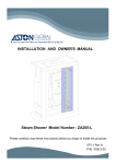 Aston ZA205 Instructions / Assembly