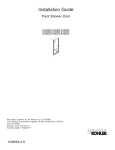 KOHLER K-702412-L-MX Installation Guide