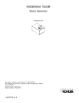 KOHLER K-1696-NA Installation Guide