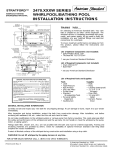 American Standard 2470002.011 Installation Guide