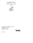 KOHLER K-11075-4-BN Installation Guide