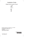 KOHLER K-12183-BN Installation Guide