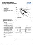 Redi Trench RT3460CDL-PVC-BN Instructions / Assembly
