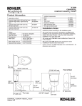 KOHLER K-4418-T-0 Installation Guide