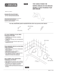 Delta T2705-SS Installation Guide