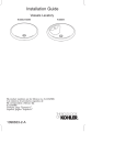 KOHLER K-2393-WH Installation Guide