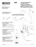 Delta 3530LF-MPU Installation Guide