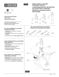 Delta 755LF Installation Guide