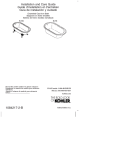 KOHLER K-711-47 Installation Guide