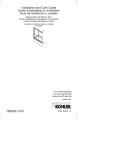 KOHLER K-702202-L-MX Installation Guide