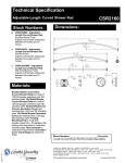 MOEN CSR2160CH Installation Guide