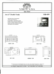 Virtu USA MD-499-G-ES Instructions / Assembly