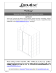 DreamLine SHDR-21587610-01 Installation Guide