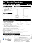 MOEN DN0709CH Installation Guide