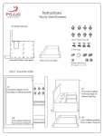 POJJO VVE-10010 Instructions / Assembly