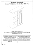 Elegant Home Fashions HD16827 Instructions / Assembly