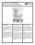 Zenith TH22WW Instructions / Assembly