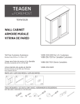 Foremost TENW2528 Instructions / Assembly