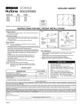 none 755288X Instructions / Assembly