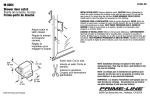 Prime-Line M 6064 Instructions / Assembly