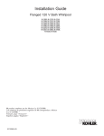 KOHLER K-1257-RH-0 Installation Guide