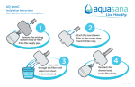 Aquasana AQ-2100W Instructions / Assembly