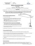 Barclay Products TKCTR60-CP1 Installation Guide